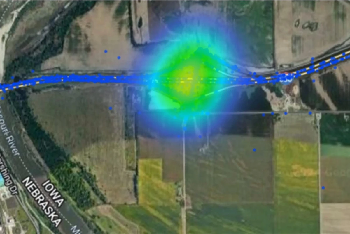 geocomply iowa cornfield